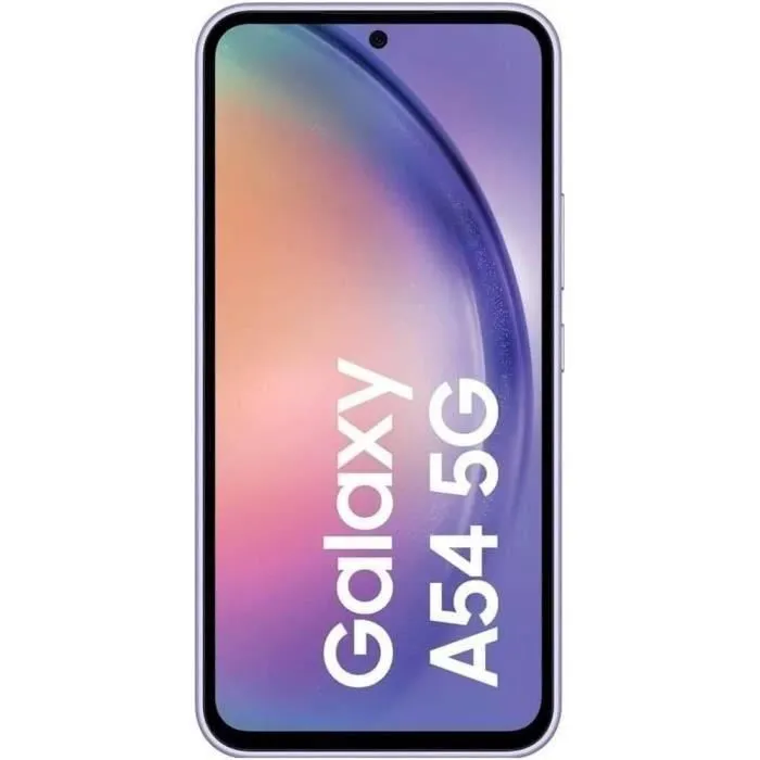 SAMSUNG Galaxy A54 5G Lavande 128 Go (2024) - Reconditionné - Très bon état Reconditionné - 229,00 € SAMSUNG Galaxy A54 5G Lavande 128 Go (2024) - Reconditionné - Très bon état Reconditionné Samsung reconditionné disponible sur Cdiscount Seconde Vie