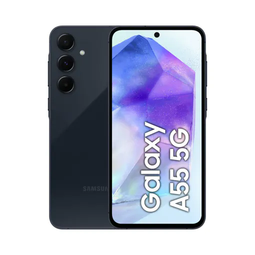 Samsung Galaxy A55 5G 256 Go Bleu Nuit Bon état reconditionné disponible sur Rakuten