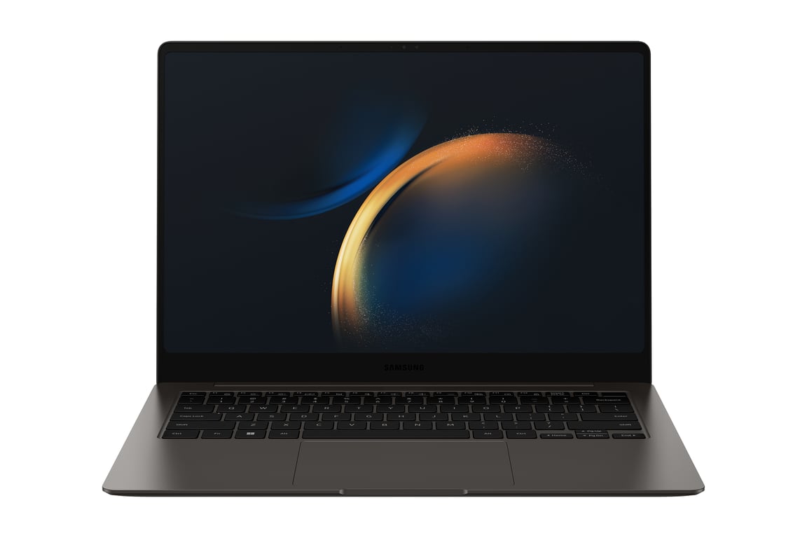 Samsung Galaxy Book3 Pro NP940XFG-KC2FR laptop Ordinateur portable 35,6 cm (14 ) WQXGA+ Intel® Core i7 i7-1360P 16 Go LPDDR5-SDRAM 512 Go SSD Wi-Fi 6E (802.11ax) Windows 11 Home Graphite - Bon état Bon état Samsung reconditionné disponible sur Pixmania