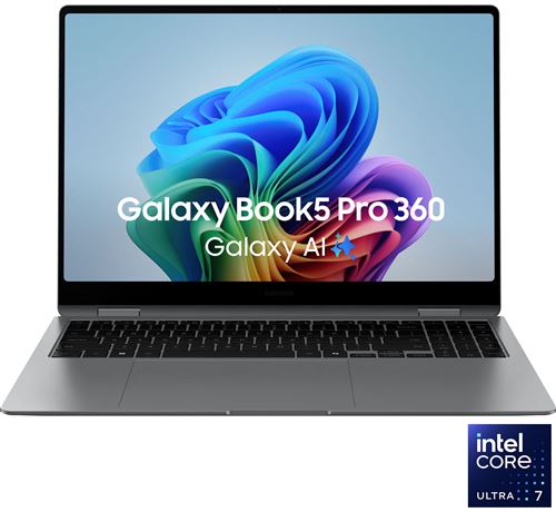 SAMSUNG GALAXY BOOK5 PRO 360 16"" I7 16/512GB État correct Samsung reconditionné disponible sur Fnac