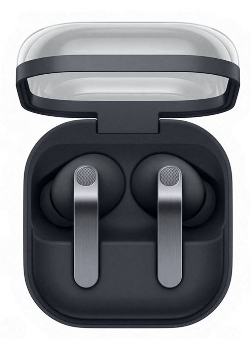 Samsung Galaxy Buds4 Pro - Écouteurs sans fil avec micro - intra-auriculaire - Bluetooth - Suppresseur de bruit actif - noir État correct Samsung reconditionné disponible sur Fnac