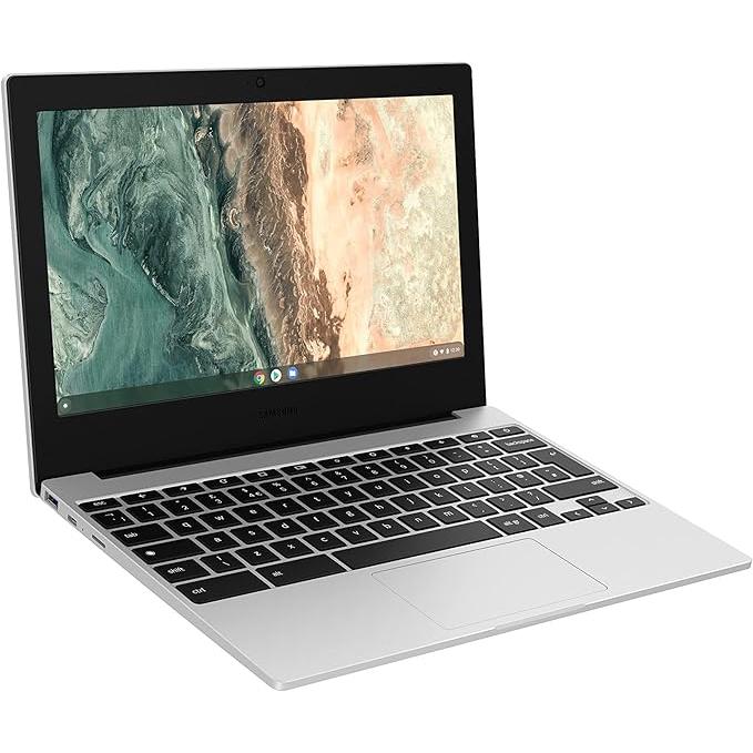 Voir photo 3 de Samsung Galaxy ChromeBook Go Celeron N4500 1.1 GHz 64Go eMMC - 4Go QWERTY - Anglais | Dero Samsung Galaxy ChromeBook Go Celeron N4500 1.1 GHz 64Go eMMC - 4Go QWERTY - Anglais Reconditionné Samsung reconditionné photo 3 | Dero