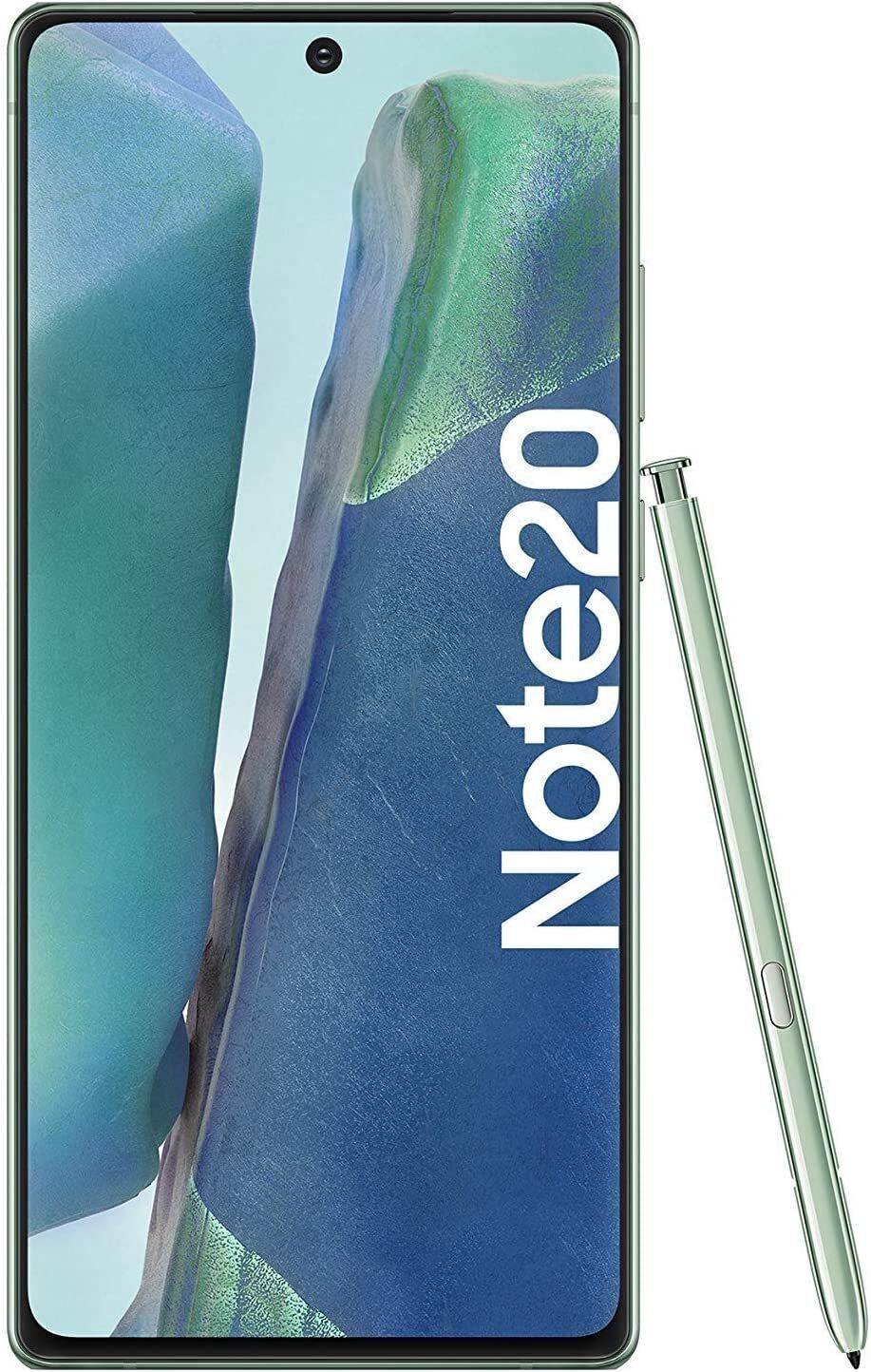 Samsung Galaxy Note 20 8 GB 256 GB Dual-SIM Mystic Green Bon état Samsung reconditionné disponible sur Refurbed