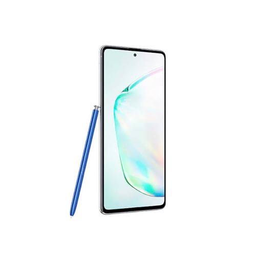 Samsung Galaxy Note10 Lite - 4G smartphone - double SIM - RAM 6 Go / Mémoire interne 128 Go - microSD slot - OLED display - 6.7" - 2400 x 1080 pixels - 3 x caméras arrière 12 MP, 12 MP, 12 MP - front camera 32 MP - lueur d'aura État correct reconditionné disponible sur Fnac