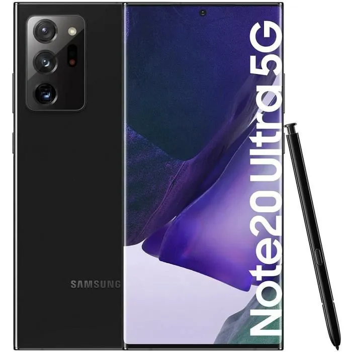 Samsung Galaxy Note20 Ultra 5G 256 Go Noir - Reconditionné - Très bon état Reconditionné - 259,00 € Samsung Galaxy Note20 Ultra 5G 256 Go Noir - Reconditionné - Très bon état Reconditionné Samsung reconditionné disponible sur Cdiscount Seconde Vie