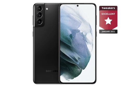 Samsung Galaxy S21+ 5G - 5G smartphone - double SIM - RAM 8 Go / Mémoire interne 256 Go - écran OLED - 6.7" - 2400 x 1080 pixels (120 Hz) - 3 x caméras arrière 12 MP, 12 MP, 64 MP - front camera 10 MP - noir fantôme État correct Samsung reconditionné disponible sur Fnac