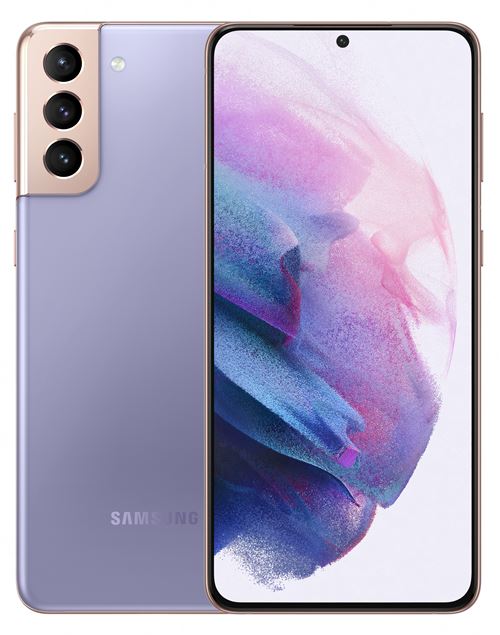 Samsung Galaxy S21+ 5G - 5G smartphone - double SIM - RAM 8 Go / Mémoire interne 256 Go - OLED display - 6.7" - 2400 x 1080 pixels (120 Hz) - 3 x caméras arrière 12 MP, 12 MP, 64 MP - front camera 10 MP - violet fantôme État correct Samsung reconditionné disponible sur Fnac