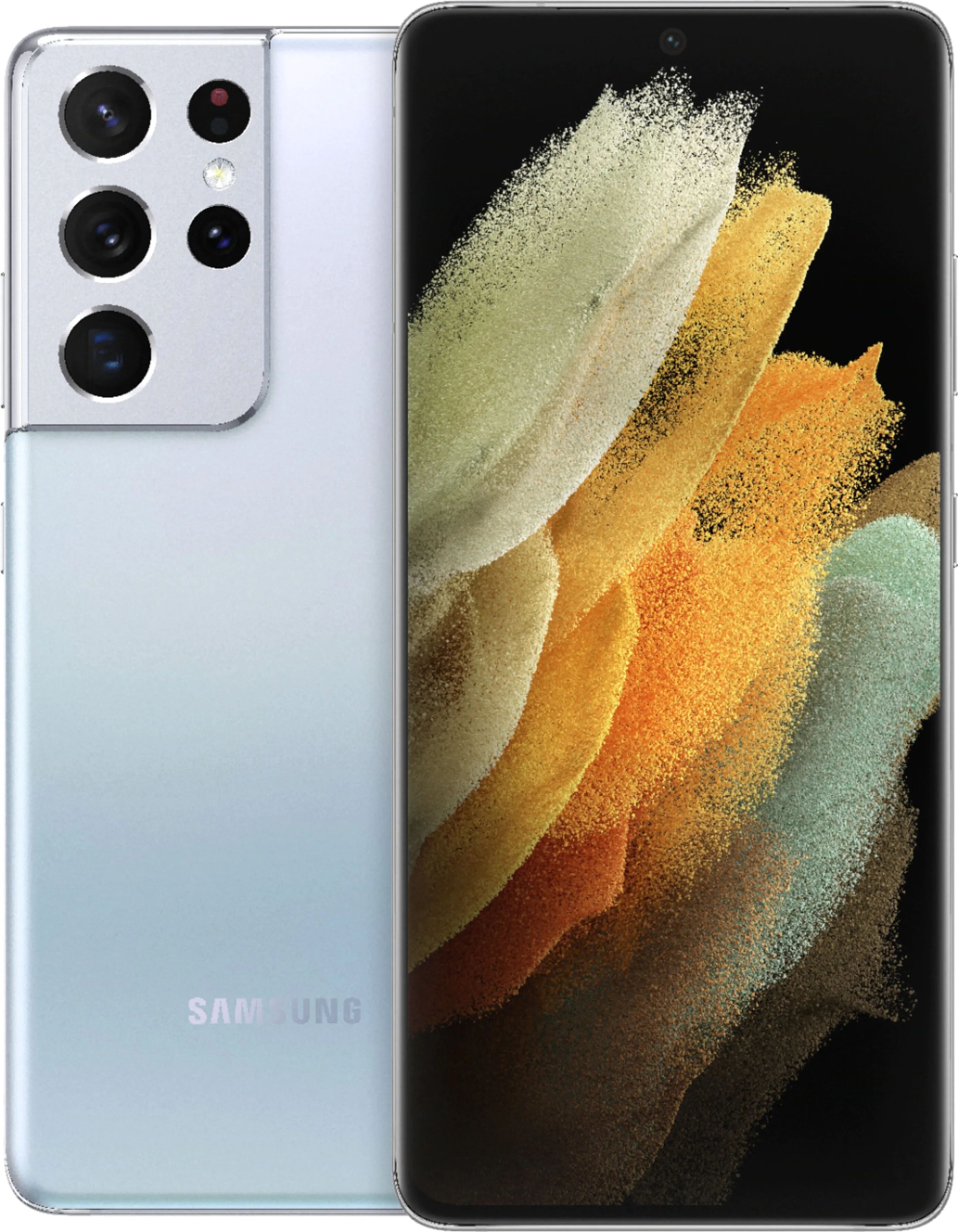 Samsung Galaxy S21 Ultra 5G 12 GB 128 GB Single-SIM argent Bon état Samsung reconditionné disponible sur Refurbed