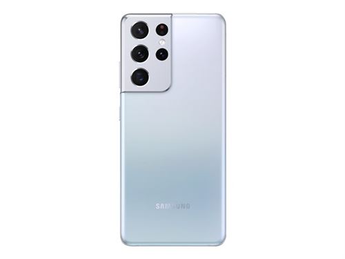 Samsung Galaxy S21 Ultra 5G - 5G smartphone - double SIM - RAM 12 Go / Mémoire interne 128 Go - écran OLED - 6.8" - 3200 x 1440 pixels (120 Hz) - 4x caméras arrière 12 MP, 108 MP, 10 MP, 10 MP - front camera 40 MP - argent fantôme État correct N/A reconditionné disponible sur Fnac