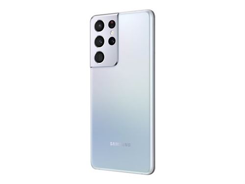 Samsung Galaxy S21 Ultra 5G - 5G smartphone - double SIM - RAM 12 Go / Mémoire interne 256 Go - OLED display - 6.8" - 3200 x 1440 pixels (120 Hz) - 4x caméras arrière 12 MP, 108 MP, 10 MP, 10 MP - front camera 40 MP - argent fantôme État correct - 361,61 € Samsung Galaxy S21 Ultra 5G - 5G smartphone - double SIM - RAM 12 Go / Mémoire interne 256 Go - OLED display - 6.8" - 3200 x 1440 pixels (120 Hz) - 4x caméras arrière 12 MP, 108 MP, 10 MP, 10 MP - front camera 40 MP - argent fantôme État correct N/A reconditionné disponible sur Fnac
