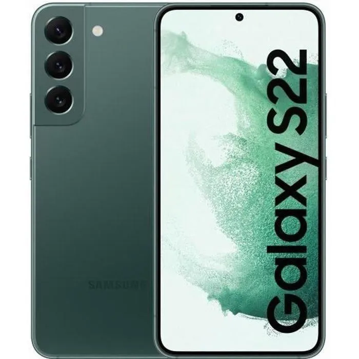 SAMSUNG Galaxy S22 256Go 5G Vert - Reconditionné - Excellent état Reconditionné - 255,00 € SAMSUNG Galaxy S22 256Go 5G Vert - Reconditionné - Excellent état Reconditionné reconditionné disponible sur Cdiscount Seconde Vie