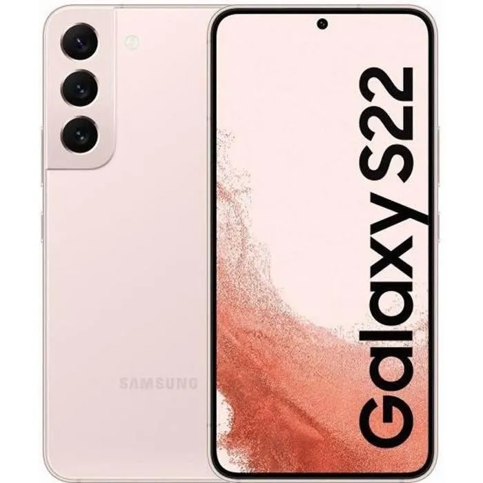 SAMSUNG Galaxy S22 256Go Rose Gold - Reconditionné - Excellent état Reconditionné - 336,00 € SAMSUNG Galaxy S22 256Go Rose Gold - Reconditionné - Excellent état Reconditionné Samsung reconditionné disponible sur Cdiscount Seconde Vie