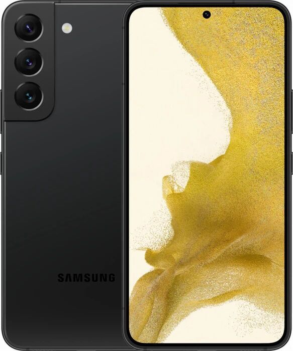 Samsung Galaxy S22 5G 8 GB 128 GB Dual-SIM Phantom Black Parfait état Samsung reconditionné disponible sur Refurbed