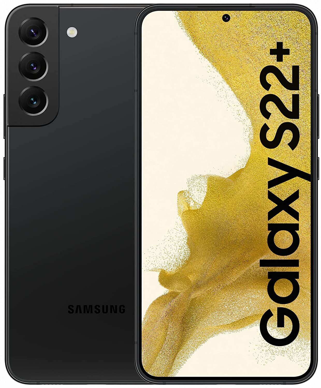 Samsung Galaxy S22+ 5G 8 GB 128 GB Dual-SIM Phantom Black Très bon état Samsung reconditionné disponible sur Refurbed
