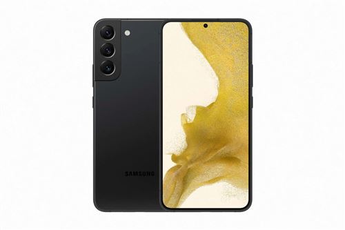 Samsung Galaxy S22 - 5G smartphone - double SIM - RAM 8 Go / Mémoire interne 128 Go - OLED display - 6.1" - 2340 x 1080 pixels (120 Hz) - 3 x caméras arrière 50 MP, 12 MP, 10 MP - front camera 10 MP - noir fantôme État correct Samsung reconditionné disponible sur Fnac