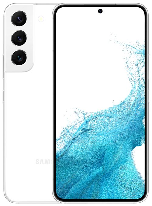 Samsung Galaxy S22+ - 5G smartphone - double SIM - RAM 8 Go / Mémoire interne 128 Go - OLED display - 6.6" - 2340 x 1080 pixels (120 Hz) - 3 x caméras arrière 50 MP, 12 MP, 10 MP - front camera 10 MP - blanc fantôme État correct Samsung reconditionné disponible sur Fnac