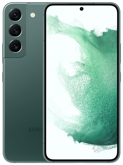 Samsung Galaxy S22+ - 5G smartphone - double SIM - RAM 8 Go / Mémoire interne 128 Go - OLED display - 6.6" - 2340 x 1080 pixels (120 Hz) - 3 x caméras arrière 50 MP, 12 MP, 10 MP - front camera 10 MP - vert État correct Samsung reconditionné disponible sur Fnac