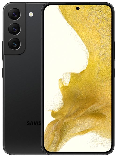 Samsung Galaxy S22+ - 5G smartphone - double SIM - RAM 8 Go / Mémoire interne 128 Go - OLED display - 6.6" - 2340 x 1080 pixels (120 Hz) - 3 x caméras arrière 50 MP, 12 MP, 10 MP - front camera 10 MP - noir fantôme État correct Samsung reconditionné disponible sur Fnac