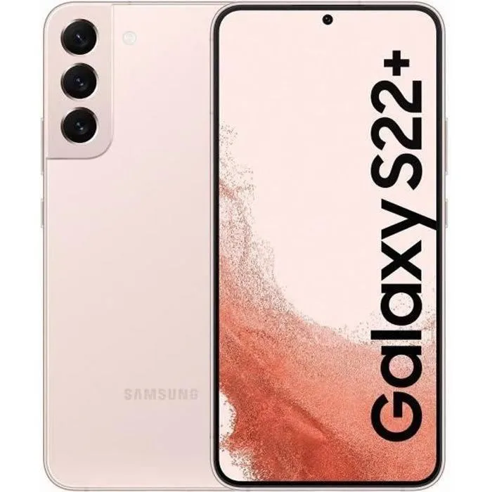 SAMSUNG Galaxy S22 Plus 128Go 5G Rose Gold - Reconditionné - Excellent état Reconditionné - 399,99 € SAMSUNG Galaxy S22 Plus 128Go 5G Rose Gold - Reconditionné - Excellent état Reconditionné Samsung reconditionné disponible sur Cdiscount Seconde Vie