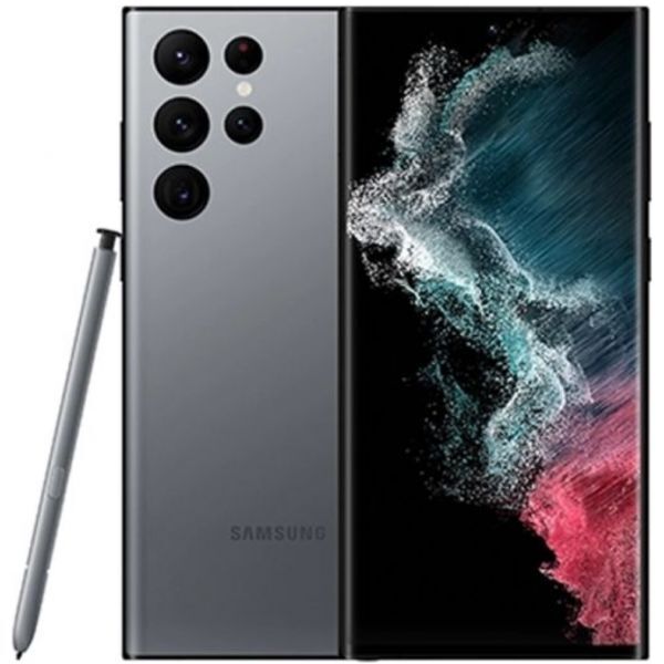Samsung Galaxy S22 Ultra 5G 8 GB 128 GB Dual-SIM Graphite Parfait état Samsung reconditionné disponible sur Refurbed | Dero