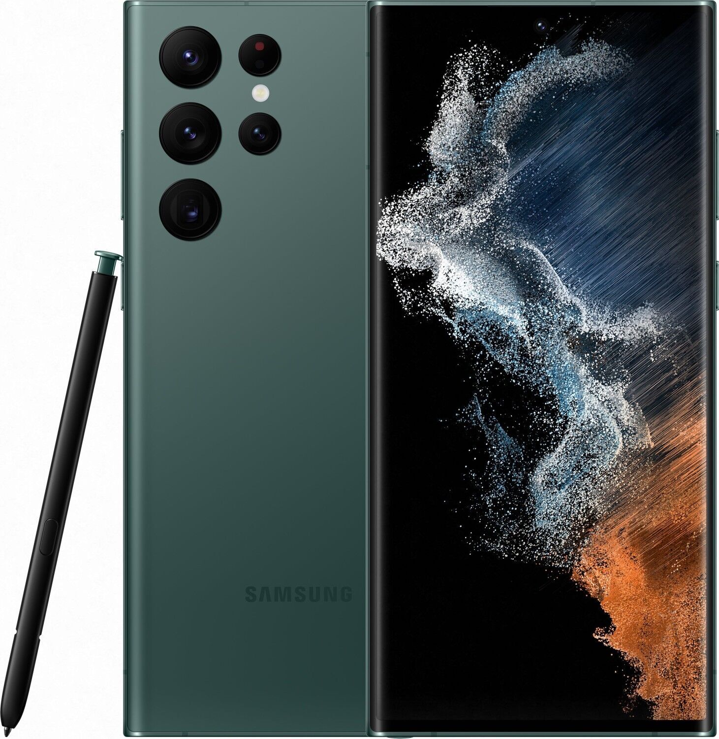 Samsung Galaxy S22 Ultra 5G 8 GB 128 GB Dual-SIM vert Très bon état Samsung reconditionné disponible sur Refurbed | Dero