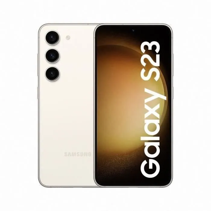 SAMSUNG Galaxy S23 256Go Crème - Reconditionné - Excellent état Reconditionné - 315,00 € SAMSUNG Galaxy S23 256Go Crème - Reconditionné - Excellent état Reconditionné Samsung reconditionné disponible sur Cdiscount Seconde Vie