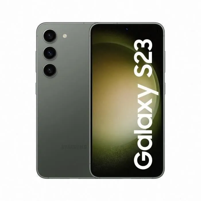 SAMSUNG Galaxy S23 256Go Vert - Reconditionné - Etat correct Reconditionné - 333,00 € SAMSUNG Galaxy S23 256Go Vert - Reconditionné - Etat correct Reconditionné Samsung reconditionné disponible sur Cdiscount Seconde Vie