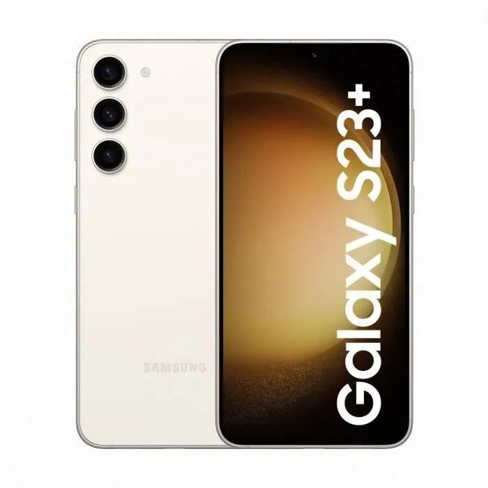 SAMSUNG Galaxy S23+ 512 Go Crème - Reconditionné - Etat correct Reconditionné - 376,00 € SAMSUNG Galaxy S23+ 512 Go Crème - Reconditionné - Etat correct Reconditionné Samsung reconditionné disponible sur Cdiscount Seconde Vie