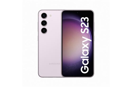 Samsung Galaxy S23 - 5G smartphone - double SIM - RAM 8 Go / Mémoire interne 128 Go - OLED display - 6.1" - 2340 x 1080 pixels (120 Hz) - 3 x caméras arrière 50 MP, 12 MP, 10 MP - front camera 12 MP - mauve État correct Samsung reconditionné disponible sur Fnac