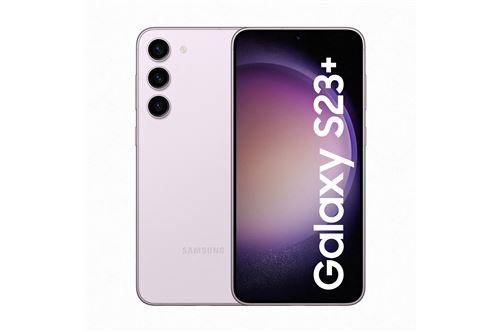 Samsung Galaxy S23+ - 5G smartphone - double SIM - RAM 8 Go / Mémoire interne 256 Go - OLED display - 6.6" - 2340 x 1080 pixels (120 Hz) - 3 x caméras arrière 50 MP, 12 MP, 10 MP - front camera 12 MP - mauve État correct Samsung reconditionné disponible sur Fnac
