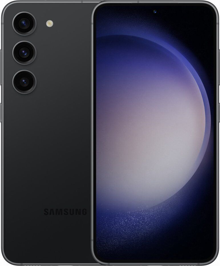 Samsung Galaxy S23 8 GB 128 GB Dual-SIM Phantom Black Parfait état Samsung reconditionné disponible sur Refurbed