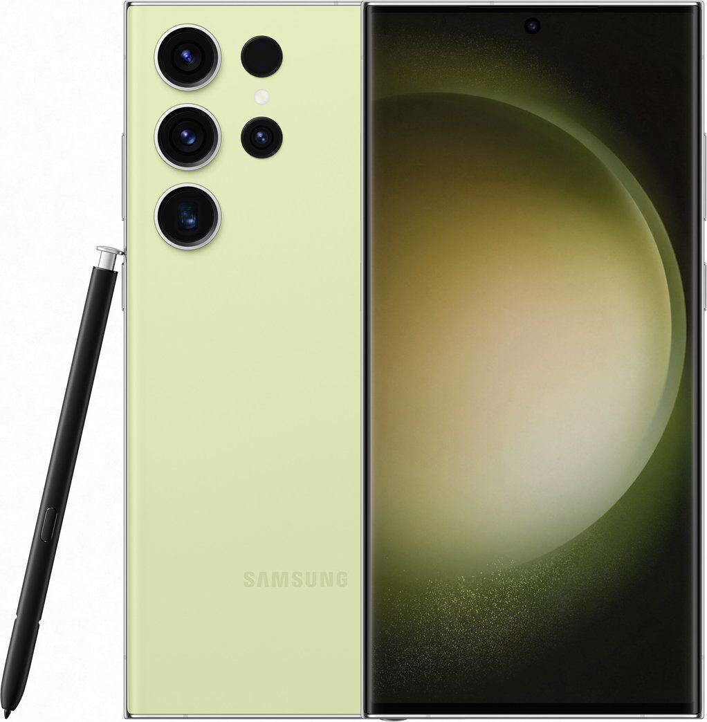 Samsung Galaxy S23 Ultra 12 GB 512 GB Dual-SIM Lime Parfait état Samsung reconditionné disponible sur Refurbed | Dero