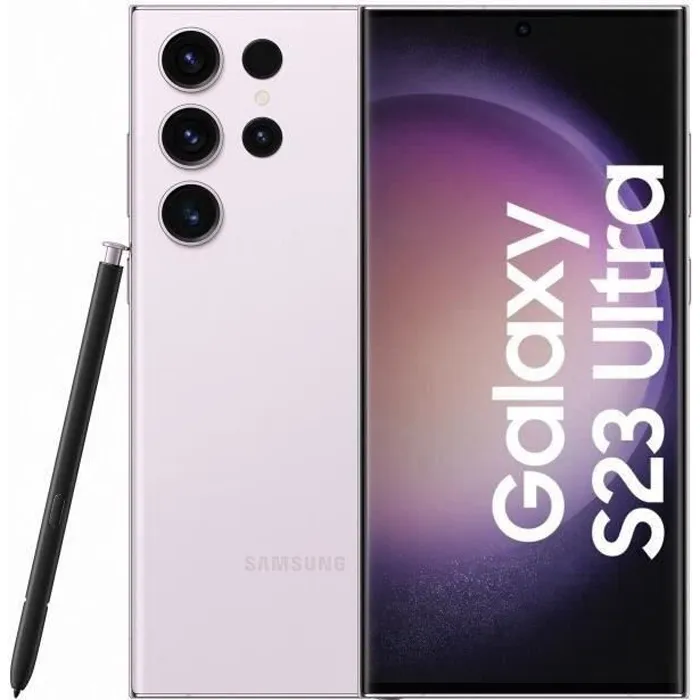 SAMSUNG Galaxy S23 Ultra 256Go Lavande - Reconditionné - Excellent état Reconditionné - 499,00 € SAMSUNG Galaxy S23 Ultra 256Go Lavande - Reconditionné - Excellent état Reconditionné reconditionné disponible sur Cdiscount Seconde Vie