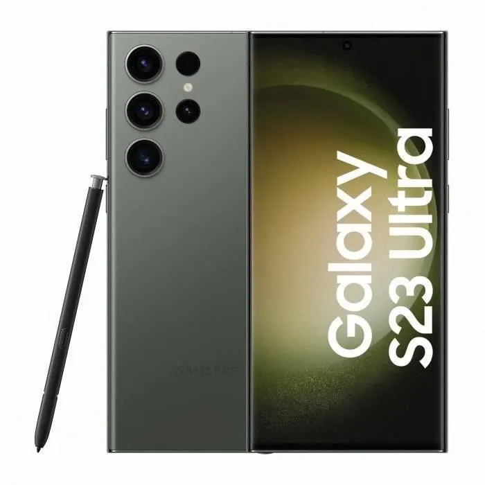 SAMSUNG Galaxy S23 Ultra 256Go Vert - Reconditionné - Etat correct Reconditionné - 518,90 € SAMSUNG Galaxy S23 Ultra 256Go Vert - Reconditionné - Etat correct Reconditionné Samsung reconditionné disponible sur Cdiscount Seconde Vie