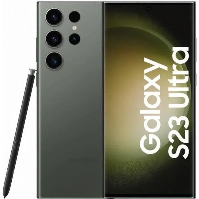 SAMSUNG Galaxy S23 Ultra 256Go Vert - Reconditionné - Très bon état Reconditionné - 450,00 € SAMSUNG Galaxy S23 Ultra 256Go Vert - Reconditionné - Très bon état Reconditionné Samsung reconditionné disponible sur Cdiscount Seconde Vie