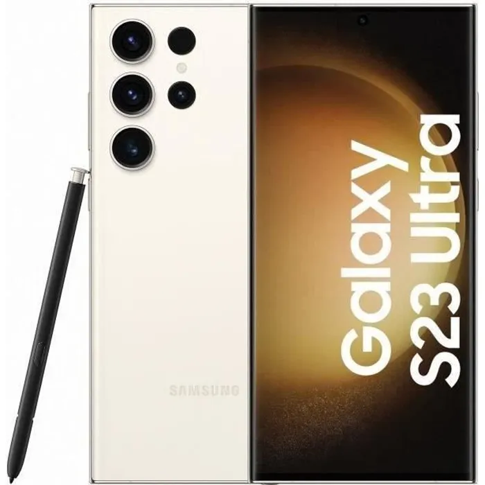 SAMSUNG Galaxy S23 Ultra 512 Go Crème - Reconditionné - Excellent état Reconditionné - 529,00 € SAMSUNG Galaxy S23 Ultra 512 Go Crème - Reconditionné - Excellent état Reconditionné Samsung reconditionné disponible sur Cdiscount Seconde Vie