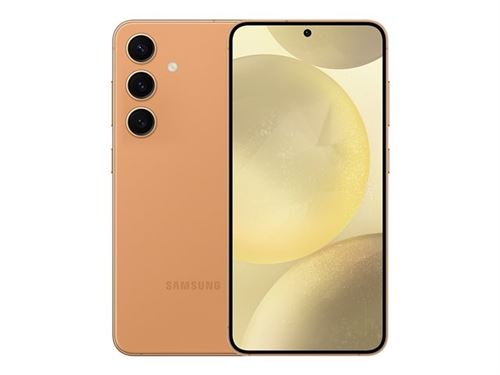 Samsung Galaxy S24 - 5G smartphone - double SIM - RAM 8 Go / Mémoire interne 128 Go - écran OLED - 6.2" - 2340 x 1080 pixels (120 Hz) - 3 x caméras arrière 50 MP, 12 MP, 10 MP - front camera 12 MP - grès orange État correct N/A reconditionné disponible sur Fnac