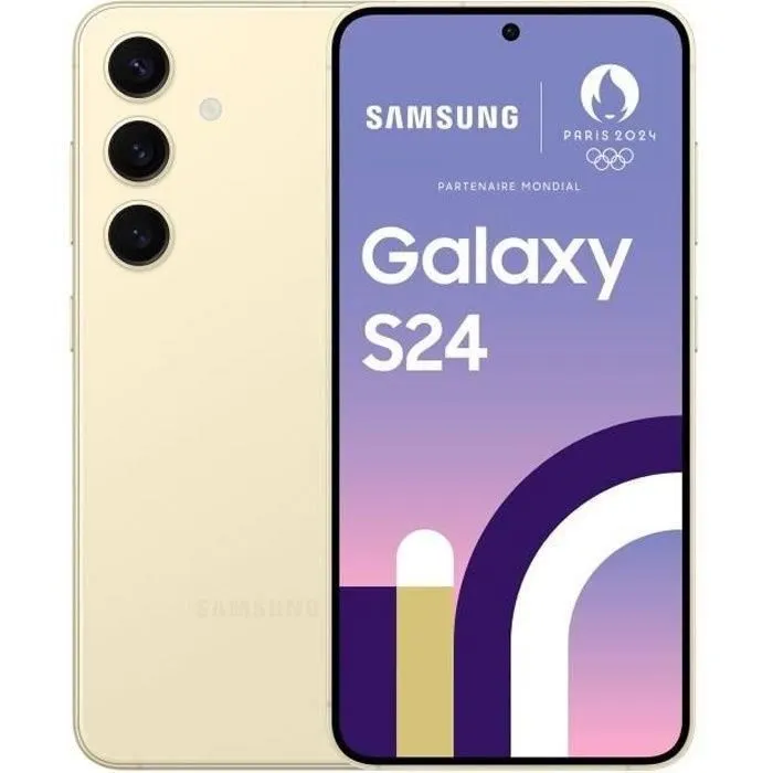 SAMSUNG Galaxy S24 Smartphone 128 Go Crème (2024) - Reconditionné - Très bon état Reconditionné - 400,00 € SAMSUNG Galaxy S24 Smartphone 128 Go Crème (2024) - Reconditionné - Très bon état Reconditionné Samsung reconditionné disponible sur Cdiscount Seconde Vie