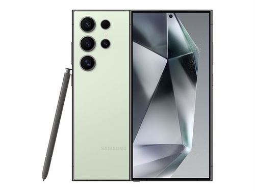 Samsung Galaxy S24 Ultra - Online Exclusive - 5G smartphone - double SIM - RAM 12 Go / Mémoire interne 512 Go - écran OLED - 6.8" - 3120 x 1440 pixels (120 Hz) - 4x caméras arrière 200 MP, 50 MP, 12 MP, 10 MP - front camera 12 MP - vert titane État correct reconditionné disponible sur Fnac