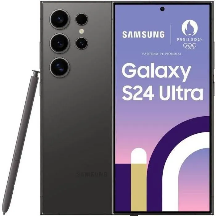 SAMSUNG Galaxy S24 Ultra Smartphone 1 To Noir (2024) - Reconditionné - Etat correct Reconditionné - 769,90 € SAMSUNG Galaxy S24 Ultra Smartphone 1 To Noir (2024) - Reconditionné - Etat correct Reconditionné Samsung reconditionné disponible sur Cdiscount Seconde Vie
