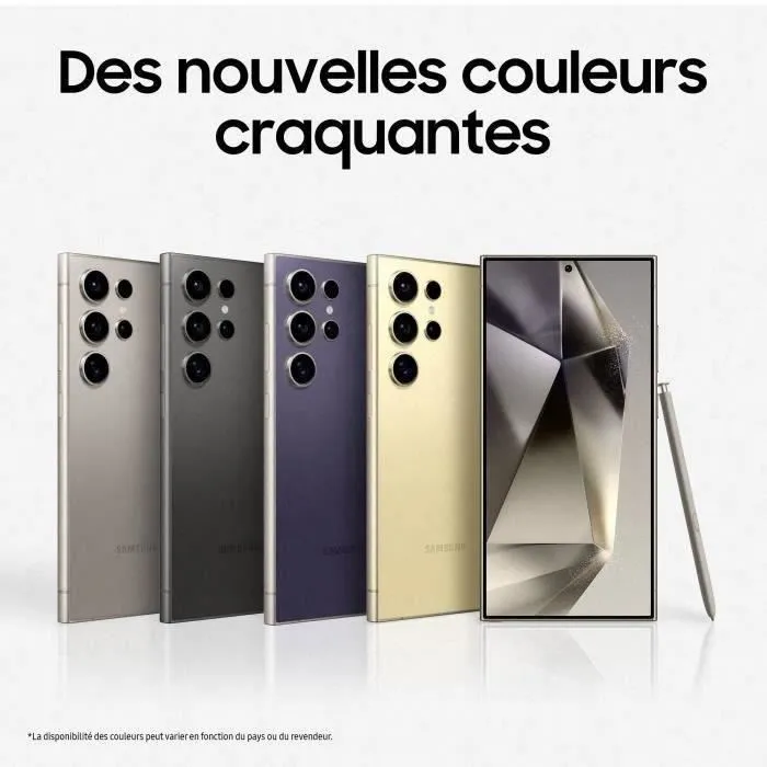 SAMSUNG Galaxy S24 Ultra Smartphone 256 Go Noir - Reconditionné - Etat correct Reconditionné - 611,85 € SAMSUNG Galaxy S24 Ultra Smartphone 256 Go Noir - Reconditionné - Etat correct Reconditionné Samsung reconditionné disponible sur Cdiscount Seconde Vie