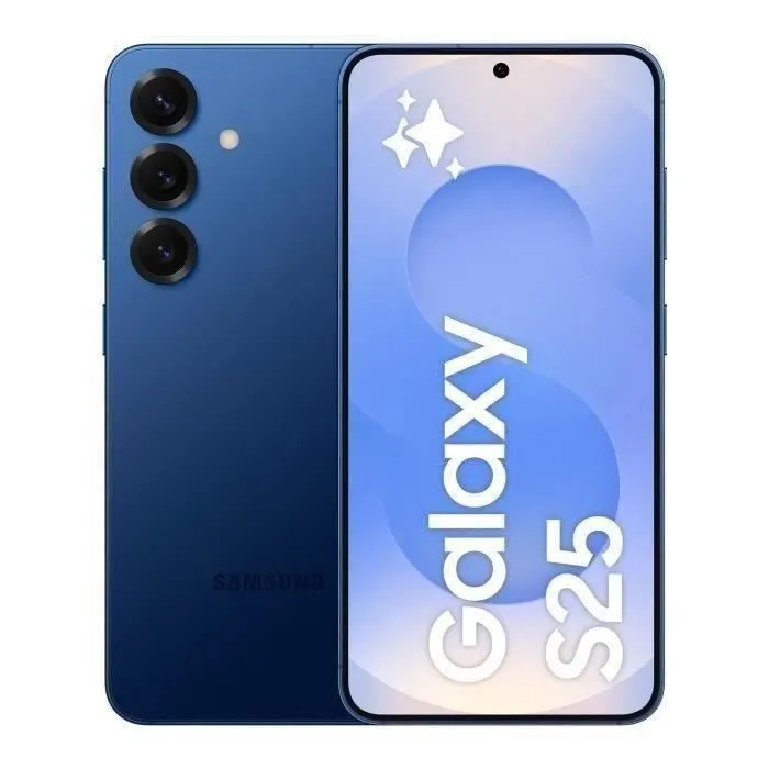 SAMSUNG Galaxy S25 AI Smartphone 256 Go Bleu nuit (2025) - Reconditionné - Très bon état Reconditionné - 595,00 € SAMSUNG Galaxy S25 AI Smartphone 256 Go Bleu nuit (2025) - Reconditionné - Très bon état Reconditionné Samsung reconditionné disponible sur Cdiscount Seconde Vie