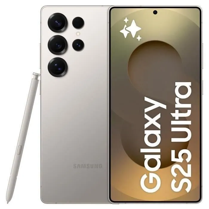 SAMSUNG Galaxy S25 Ultra AI Smartphone 1 To Gris Titane (2025) - Reconditionné - Très bon état refurbished - 1005,90 € SAMSUNG Galaxy S25 Ultra AI Smartphone 1 To Gris Titane (2025) - Reconditionné - Très bon état refurbished reconditionné disponible sur Cdiscount Seconde Vie