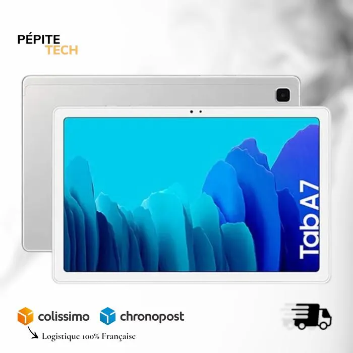 Samsung Galaxy Tab A7 10.4 Wi-Fi - SM-T500 (Couleur: Silver - Capacité de stockage: 32GB) refurbished - 144,99 € Samsung Galaxy Tab A7 10.4 Wi-Fi - SM-T500 (Couleur: Silver - Capacité de stockage: 32GB) refurbished reconditionné disponible sur Cdiscount Seconde Vie