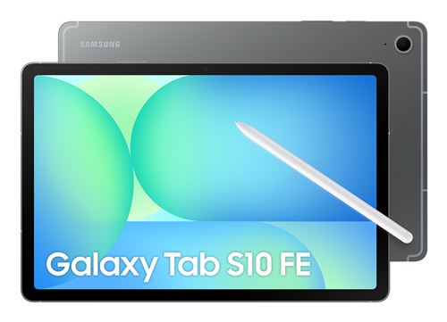 Samsung Galaxy Tab S10 FE - Tablette - Android - 128 Go - 10.9" TFT (2304 x 1440) - Logement microSD - gris État correct Samsung reconditionné disponible sur Fnac