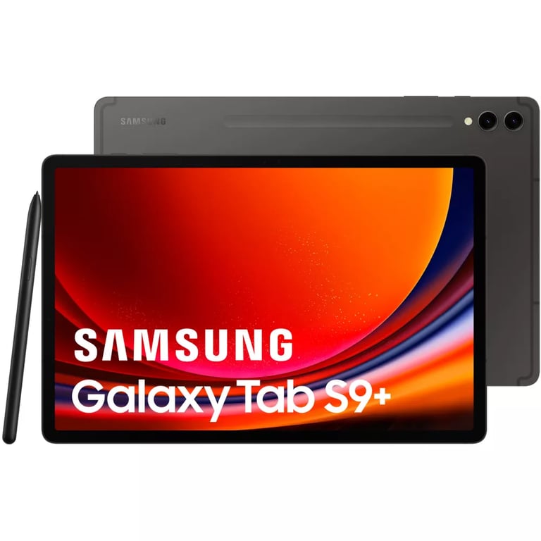 Samsung Galaxy Tab S9+ SM-X816B 5G Snapdragon 256 Go 31,5 cm (12.4 ) 12 Go Wi-Fi 6 (802.11ax) Android 13 Graphite - Bon état Bon état - 637,00 € Samsung Galaxy Tab S9+ SM-X816B 5G Snapdragon 256 Go 31,5 cm (12.4 ) 12 Go Wi-Fi 6 (802.11ax) Android 13 Graphite - Bon état Bon état reconditionné disponible sur Pixmania