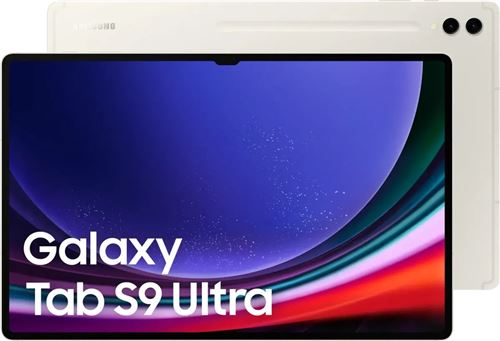 Samsung Galaxy Tab S9 Ultra - Tablette - Android - 512 Go - 14.6" AMOLED dynamique 2X (2960 x 1848) - Logement microSD - beige État correct Samsung reconditionné disponible sur Fnac