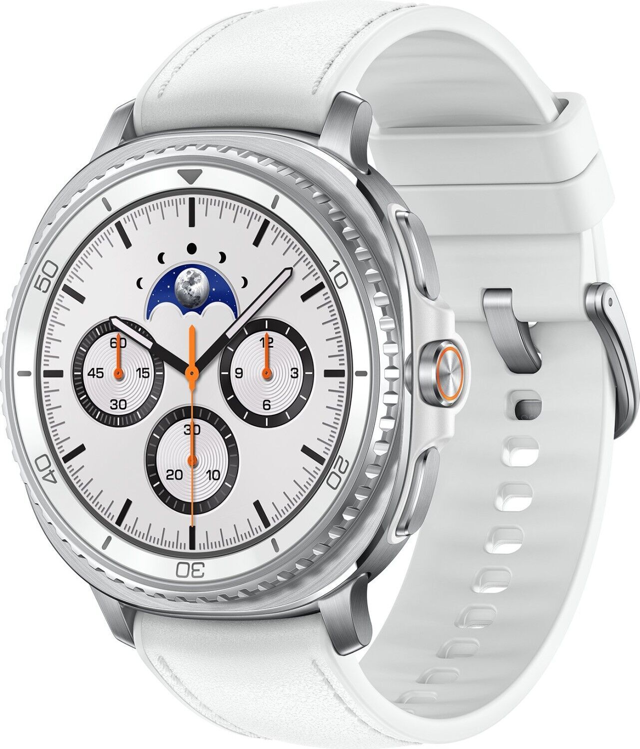 Samsung Galaxy Watch 8 Classic 46 mm (2025) blanc BT Parfait état Samsung reconditionné disponible sur Refurbed | Dero