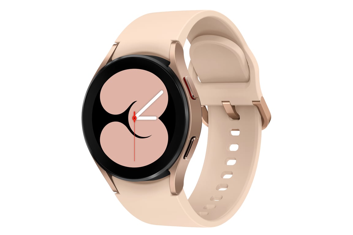 Samsung Galaxy Watch4 3,05 cm (1.2 ) PMOLED 40 mm Numérique 396 x 396 pixels Écran tactile Or rose Wifi GPS (satellite) - Bon état Bon état Samsung reconditionné disponible sur Pixmania