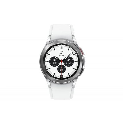Samsung Galaxy Watch4 Classic - 42 mm - argent - montre intelligente avec bande de sport ridge - fluoroélastomère - affichage 1.2" - 16 Go - NFC, Wi-Fi, Bluetooth - 46.5 g État correct N/A reconditionné disponible sur Fnac